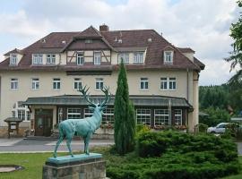 Parkhotel Forsthaus, недорогой отель в городе Тарандт