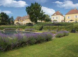Château Les Merles et ses Villas, hotelli kohteessa Mouleydier