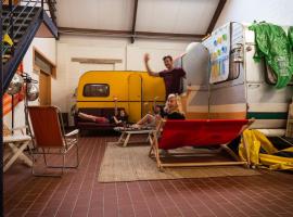 Treck Hostel, glamping site in Ghent