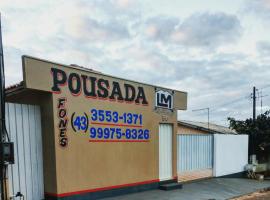 Pousada LM, πανδοχείο σε Nova América da Colina