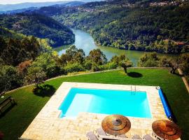 Quinta das Tílias Douro Valley, hótel með bílastæði í Cabaça