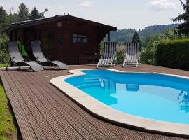 BLUE PENSION s bazénem – hotel w Swobodzie nad Upą