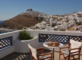 Belvedere Studios, hotell med parkering i Astypalaia (by)
