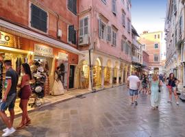 Lemonia Luxury Apartment, hotell Corfu Town'is