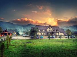 La Bucovineanca, hotel romântico em Strîmtura