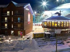 吉馬斯諾滑雪溫泉公寓酒店，布克維的飯店