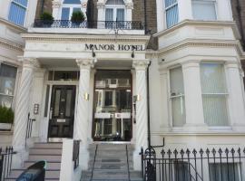 Manor Hotel, hotell i Kensington i London