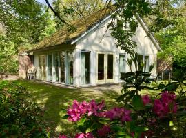 Vakantiewoning Tjiftjaf in "Het Fonteinbos": Oudemirdum şehrinde bir tatil evi
