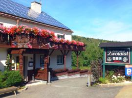 Ferienhotel Zwotatal, külalistemaja sihtkohas Zwota