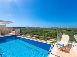 Kampos Villas, pure elegance, By ThinkVilla, hotell med pool i Achlades