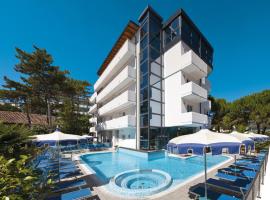 Hotel Bellevue, hotel s jacuzzi v Lignanu Sabbiadoru