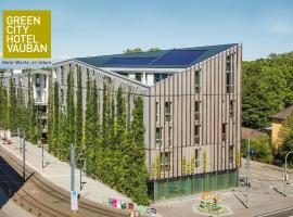 Green City Hotel Vauban: Freiburg im Breisgau'da bir otel