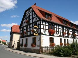 Gasthaus & Hotel Zur Linde, pigus viešbutis mieste Hermsdorfas