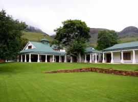 Nooitgedacht Trout Lodge, chalet di Lydenburg