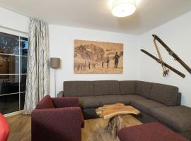 Ski in ski out apartment in St Johann with sauna: Alpendorf'ta bir kayak merkezi