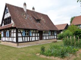 Les colombages d'a cote, lodging in Stetten