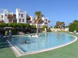 Alquilaencanarias-Medano Los Martines beachfront A, hotel em El Médano