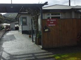 Al and Rosies B+B, bed and breakfast en Greymouth