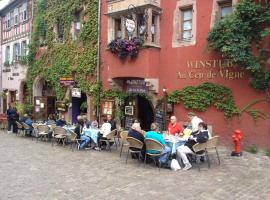 Au Cep de Vigne, hótel í Riquewihr