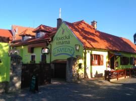 Šestajovický pivovar ubytování, haustierfreundliches Hotel in Šestajovice