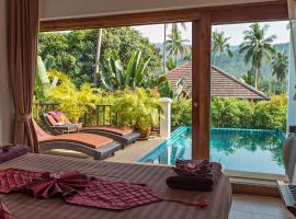 Tropical Season Villa Resort, hotel cerca de Pink Elephant Samui Water Park, Mae Nam