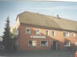 Gasthof zur Krone, hotel met parkeren in Burghaslach