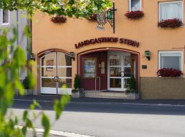 Landgasthof Zum Stern، فندق رخيص في Hammelburg- Obererthal