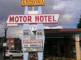 Arizona 9 Motor Hotel, motel Williamsban