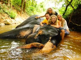 Jungle Village Homestay, hotel v mestu Pinnawala