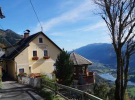 Panoramapension Platzer, hotelli kohteessa Unterkolbnitz