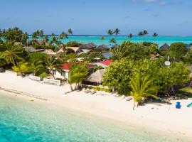 Village Temanuata, beach hotel in Bora Bora