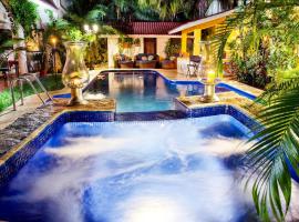 Hacienda Boutique B&B and Spa Solo Adultos, hotel en Cozumel