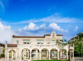 Palm Beach Historic Inn, hotel perto de Worth Avenue (zona comercial), Palm Beach