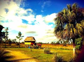 Everglades Chickee Cottage & Bungalow - Ochopee, cabaña o casa de campo en Ochopee