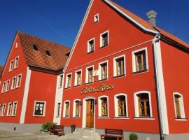 Hotel-Gasthof Rotes Roß, хотел в Markt Einersheim