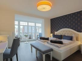 Hotel Strandvilla Janine, hotell i Borkum