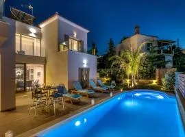 Sauna-Hammam & HeatedPool -Luxury Villa Marina Mare - 8 PAX-BBQ