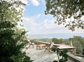 Pelion Belvedere - The Modern Cottage, renta vacacional en Vizítsa