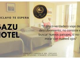 Hostal Gazu, hotelli kohteessa Chiclayo lähellä lentokenttää Capitán FAP José A Quiñones Gonzálesin kansainvälinen lentoasema - CIX 