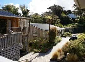 Kaka Retreat Motel, Stewart Island、ハーフムーンベイのモーテル