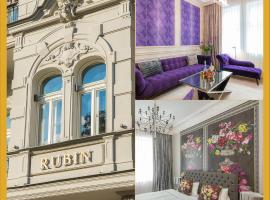 Rubin Luxury Apartments, hotell i Karlovy Vary