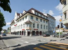 Hotel Terminus Brugg, hotell Bruggis huviväärsuse Habsburg Castle lähedal