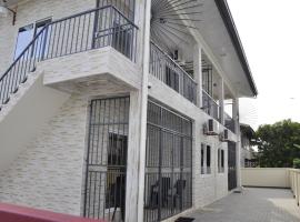 Riando appartement Rainville, goedkoop hotel in Paramaribo