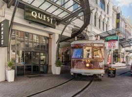 Quest Cathedral Junction Serviced Apartments, lägenhetshotell i Christchurch