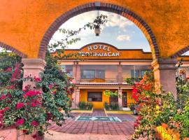 샌 후안 토드와캔에 위치한 호텔 Hotel Teotihuacan