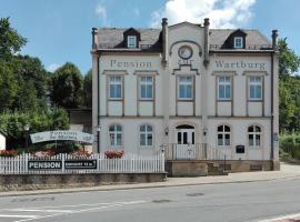 Viesnīca Pension Zur Wartburg pilsētā Olbernava