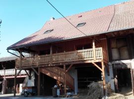 Chez Marguerite Gîtes à la ferme, отель в городе Horbourg