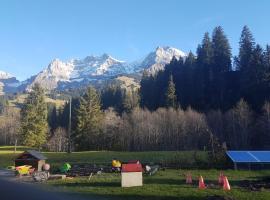Chalet Wildbach – domek górski w mieście Adelboden