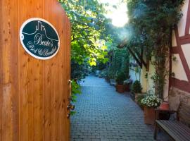 Beate's Bed & Breakfast, hotel pet friendly a Münzenberg