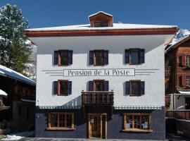 Pension de la Poste, hotel em Zinal